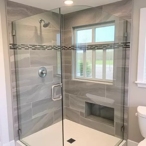 royal oak michigan glass shower door installation,custom glass shower door installation,glass shower door installation royal oak mi
