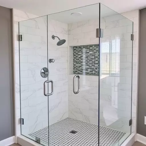 royal oak michigan glass shower door installation,custom glass shower door installation,glass shower door installation royal oak mi