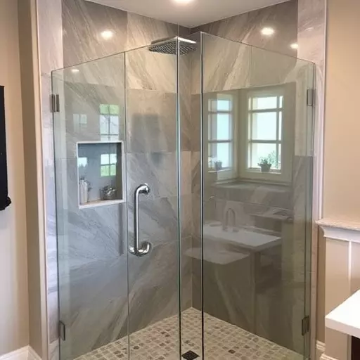 royal oak michigan glass shower door installation,custom glass shower door installation,glass shower door installation royal oak mi