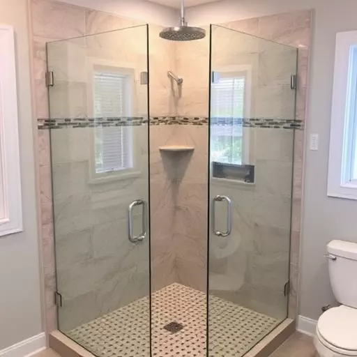 royal oak michigan glass shower door installation,custom glass shower door installation,glass shower door installation royal oak mi