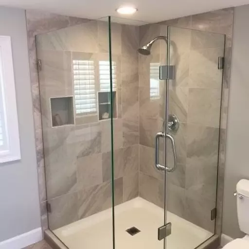 royal oak michigan glass shower door installation,custom glass shower door installation,glass shower door installation royal oak mi