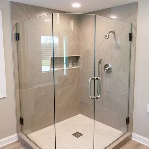royal oak michigan glass shower door installation,custom glass shower door installation,glass shower door installation royal oak mi