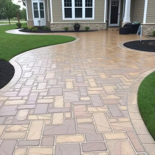 Stamped concrete patterns Oak Harbor Ohio,Stamped concrete installation process,Benefits of stamped concrete