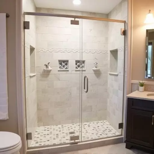 swinging glass shower door installation lake Orion Michigan,swinging glass shower door installation steps,tools required for swinging shower door installation