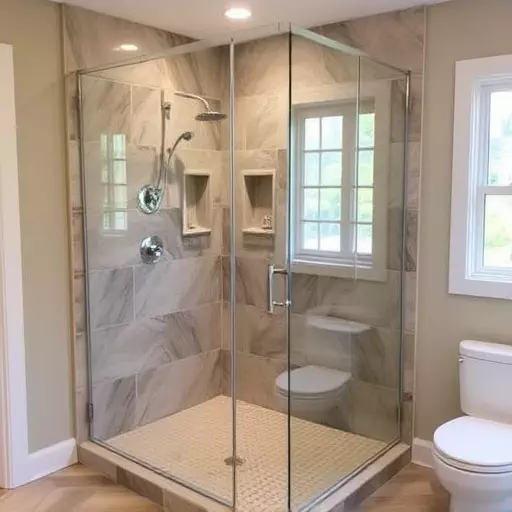 swinging shower doors lake Orion Michigan,swinging shower door designs,swinging shower door materials