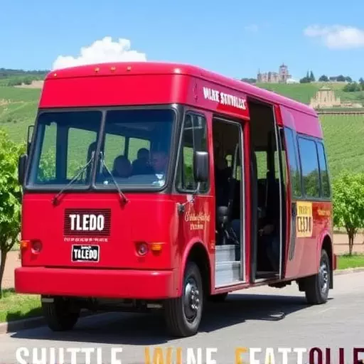 toledo wine tasting shuttle,wine tour transportation,vineyard shuttle services