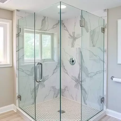 ultra clear glass shower doors lake Orion Michigan,ultra clear glass shower door features,benefits of ultra clear glass