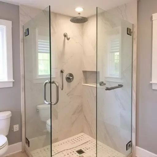 ultra clear glass shower doors lake Orion Michigan,ultra clear glass shower door features,benefits of ultra clear glass