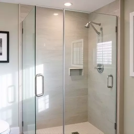 ultra clear glass shower doors toledo,ultra clear glass shower door features,benefits of ultra clear glass