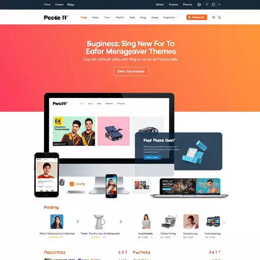 WordPress themes,Responsive WordPress design,E-commerce WordPress sites