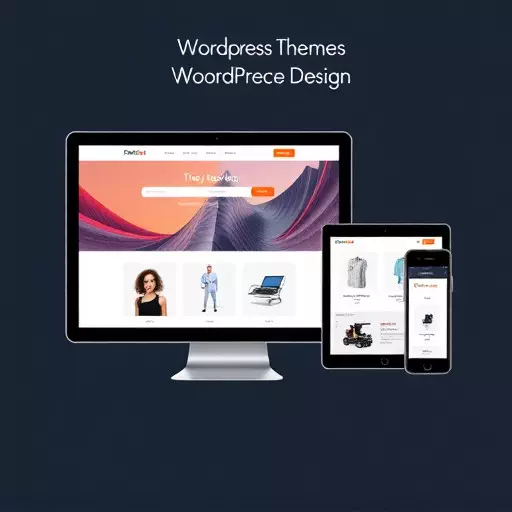 WordPress themes,Responsive WordPress design,E-commerce WordPress sites