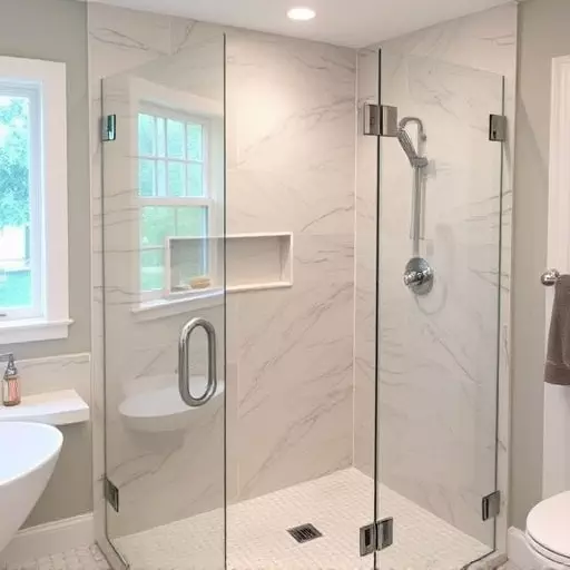 affordable frameless shower doors lake Orion Michigan,affordable frameless shower door options,budget-friendly frameless shower doors