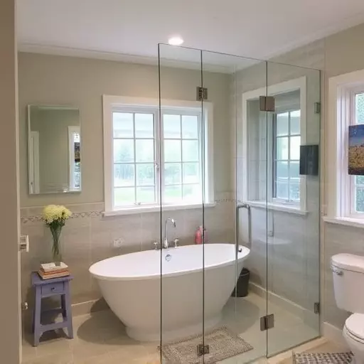 bathroom glass door installers lake Orion Michigan,bathroom glass door installation services,frameless glass door installers