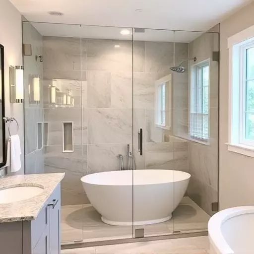 bathroom glass door installers lake Orion Michigan,bathroom glass door installation services,frameless glass door installers