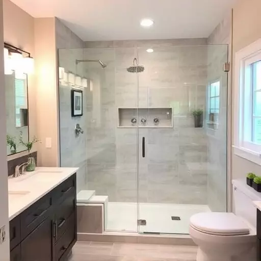 bathroom glass door installers lake Orion Michigan,bathroom glass door installation services,frameless glass door installers
