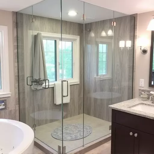 bathroom glass door installers lake Orion Michigan,bathroom glass door installation services,frameless glass door installers