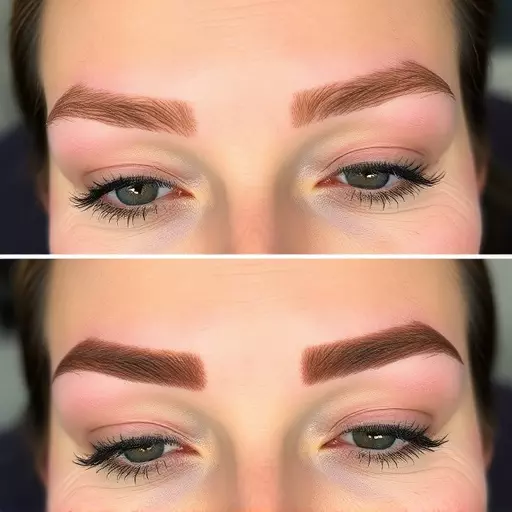 combination brow technique toledo,microblading and shading,semi-permanent eyebrow solutions
