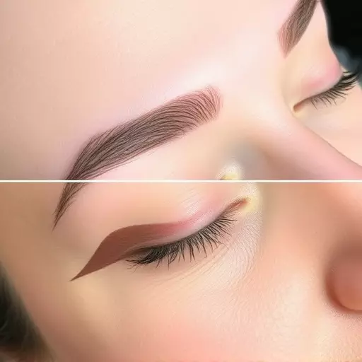 combination brow technique toledo,microblading and shading,semi-permanent eyebrow solutions
