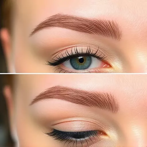 combination brow technique toledo,microblading and shading,semi-permanent eyebrow solutions