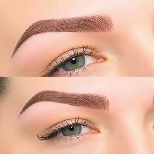 combo brows for natural look toledo,microblading and shading combo technique,benefits of combo brows for sparse eyebrows