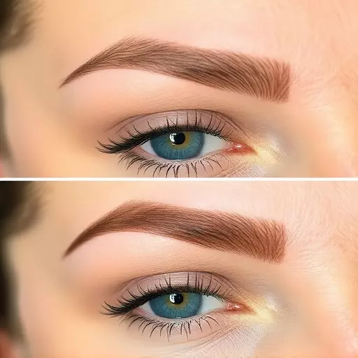 combo brows technique toledo,microblading for natural look,shading for combo brows