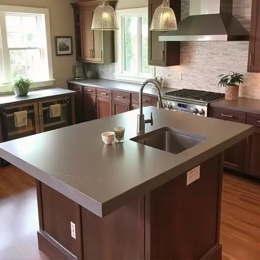 Concrete countertop design ideas Oak Harbor Ohio,,Benefits of concrete countertops,Custom concrete countertops