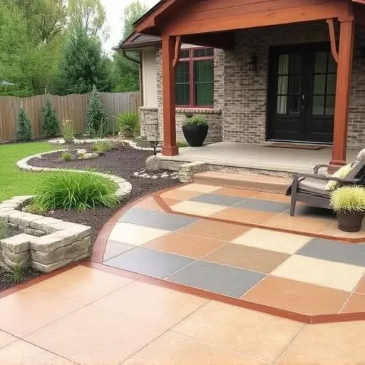 Concrete design ideas Oak Harbor Ohio,Modern concrete designs,Decorative concrete design