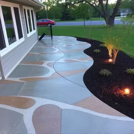 Concrete design ideas Oak Harbor Ohio,Modern concrete designs,Decorative concrete design