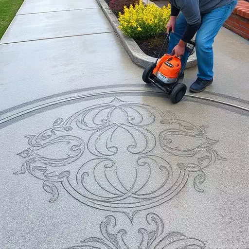 Concrete engraving techniquesOak Harbor Ohio,Benefits of concrete engraving,Decorative concrete engraving