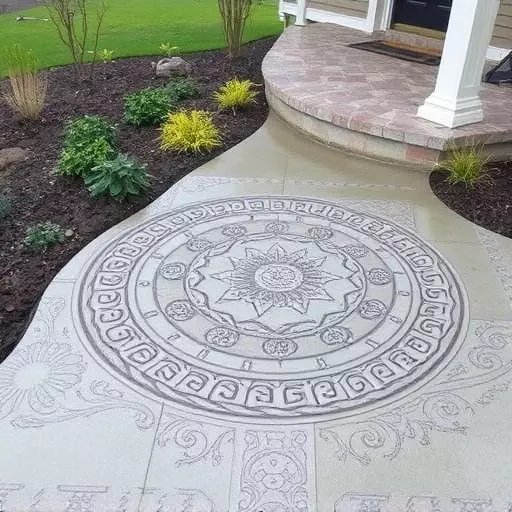 Concrete engraving techniquesOak Harbor Ohio,Benefits of concrete engraving,Decorative concrete engraving