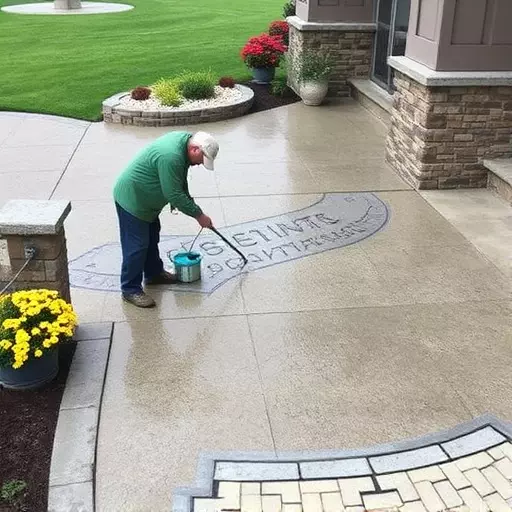 Concrete engraving techniquesOak Harbor Ohio,Benefits of concrete engraving,Decorative concrete engraving