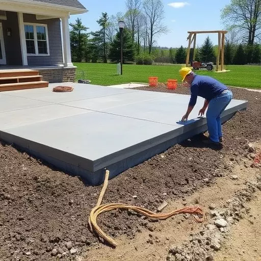 Concrete installation services Oak Harbor Ohio,Concrete installation process,Concrete slab installation