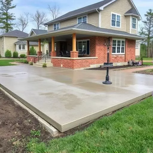 Concrete installation services Oak Harbor Ohio,Concrete installation process,Concrete slab installation