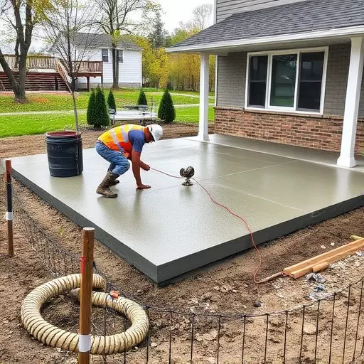 Concrete installation services Oak Harbor Ohio,Concrete installation process,Concrete slab installation