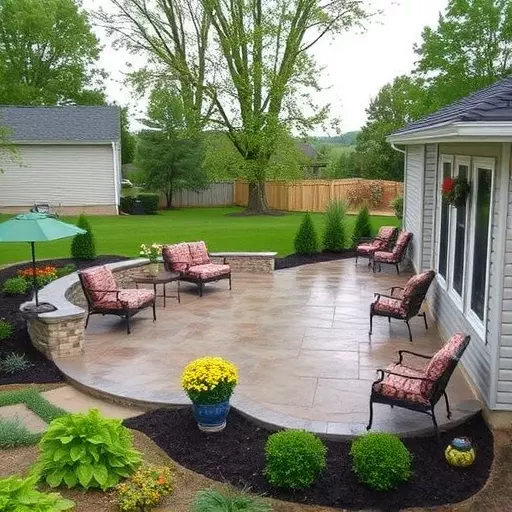 Concrete patio design ideas Oak Harbor Ohio,Benefits of concrete patios,Stamped concrete patios