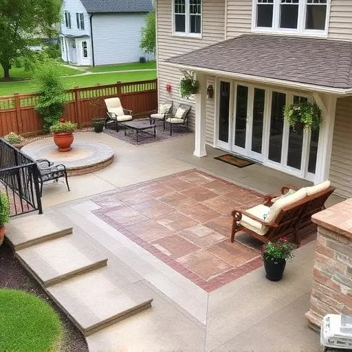 Concrete patio design ideas Oak Harbor Ohio,Benefits of concrete patios,Stamped concrete patios