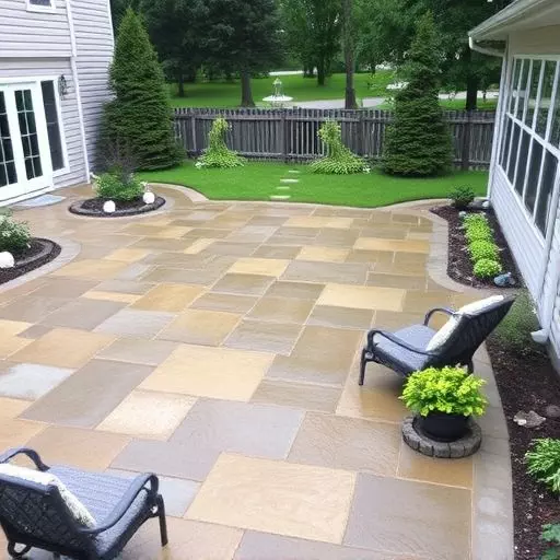 Concrete patio design ideas Oak Harbor Ohio,Benefits of concrete patios,Stamped concrete patios