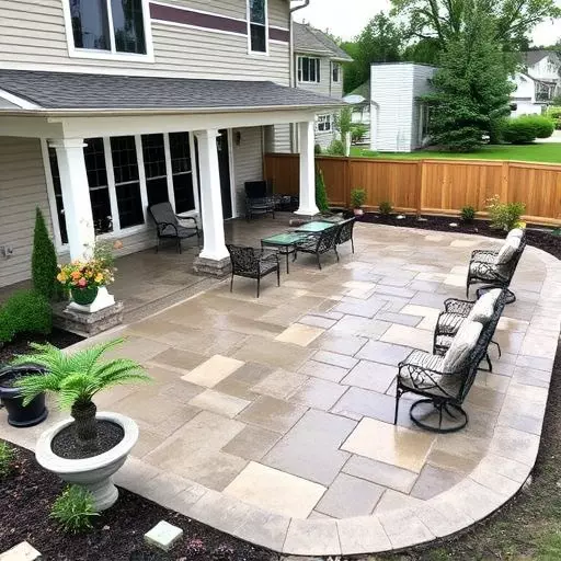 Concrete patio design ideas Oak Harbor Ohio,Benefits of concrete patios,Stamped concrete patios