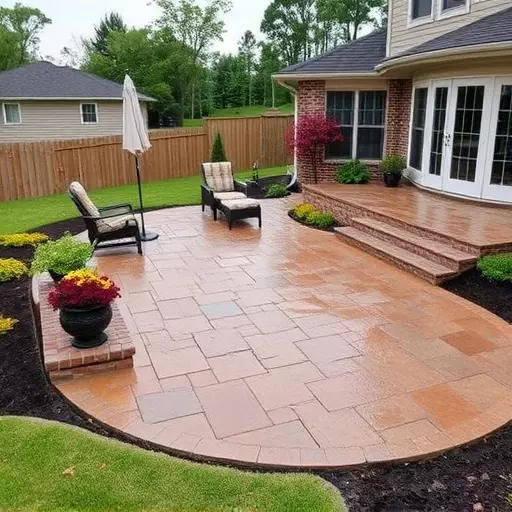 Concrete patio design ideas Oak Harbor Ohio,Benefits of concrete patios,Stamped concrete patios