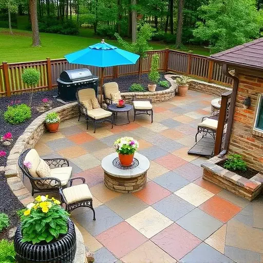 Concrete patio design ideas Oak Harbor Ohio,Benefits of concrete patios,Stamped concrete patios