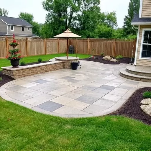 Concrete patio design ideas Oak Harbor Ohio,Benefits of concrete patios,Stamped concrete patios