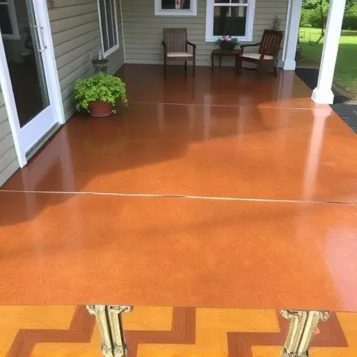 Concrete staining services Oak Harbor Ohio,Benefits of concrete staining,Acid-stained concrete
