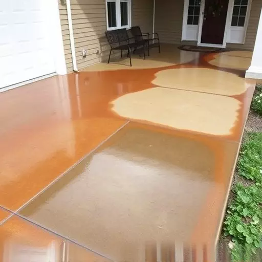 Concrete staining services Oak Harbor Ohio,Benefits of concrete staining,Acid-stained concrete