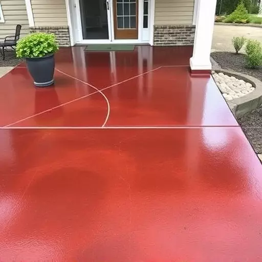 Concrete staining services Oak Harbor Ohio,Benefits of concrete staining,Acid-stained concrete