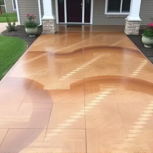 Concrete staining services Oak Harbor Ohio,Benefits of concrete staining,Acid-stained concrete