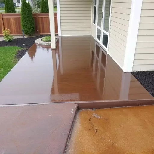 Concrete staining services Oak Harbor Ohio,Benefits of concrete staining,Acid-stained concrete