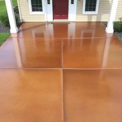 Concrete staining services Oak Harbor Ohio,Benefits of concrete staining,Acid-stained concrete