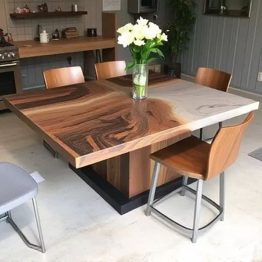 Custom concrete tables Oak Harbor Ohio,,Decorative concrete tables,Concrete dining tables