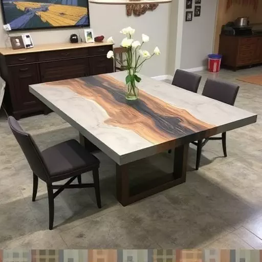 Custom concrete tables Oak Harbor Ohio,,Decorative concrete tables,Concrete dining tables