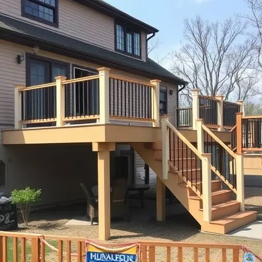 custom deck installation wisconsin,custom deck design services,multi-level deck installation